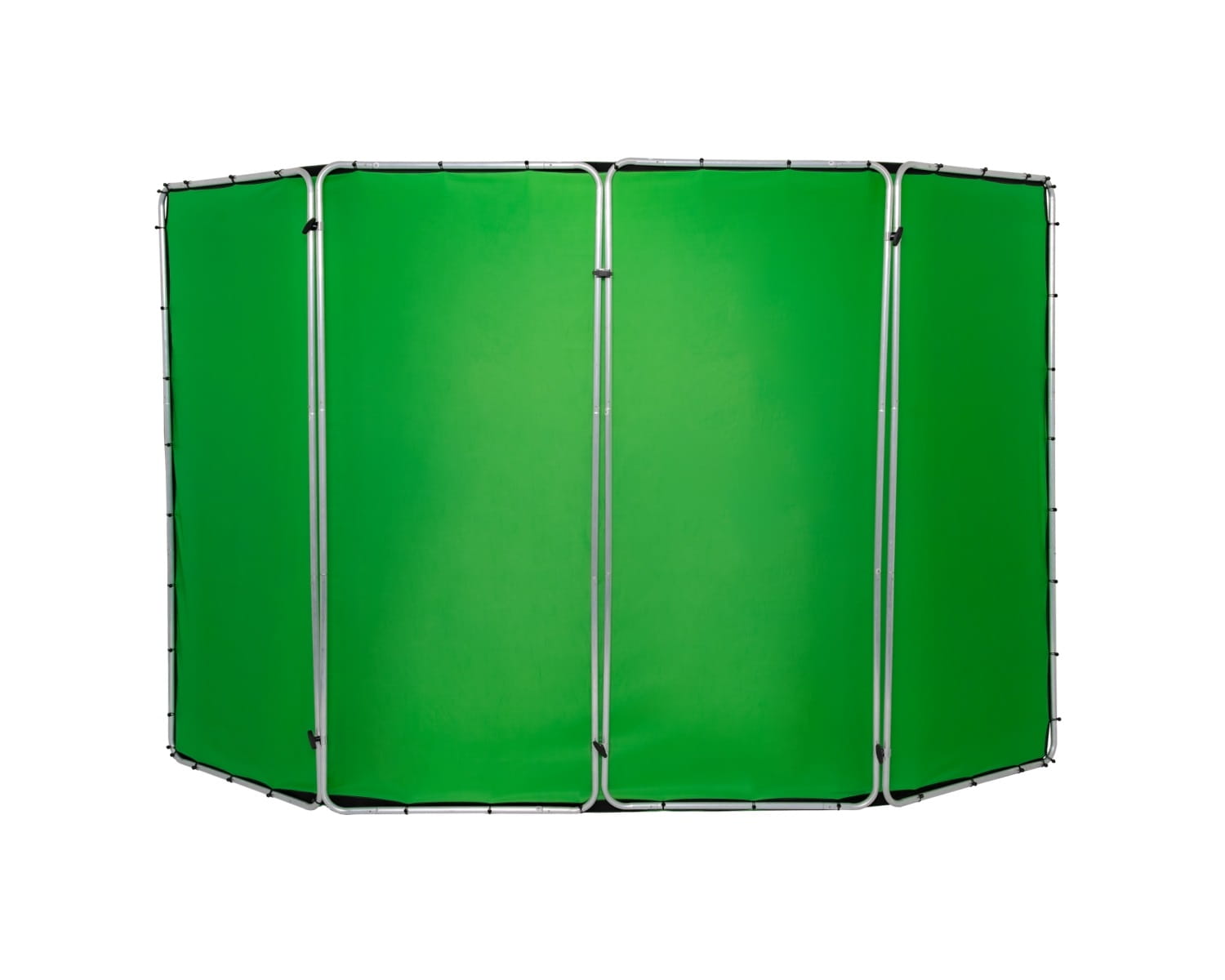 zestaw streamer z tłem do kluczowania - tło panoramiczne chromakey 2,4x4m + oświetlenie