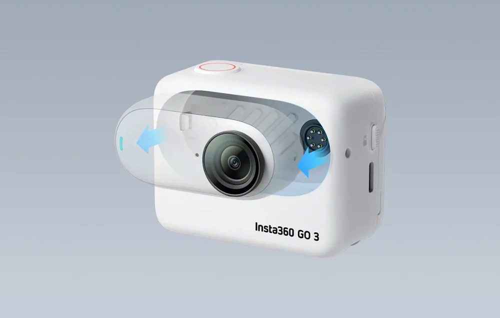 stacja dokująca do kamer insta360 go 3 (biała)