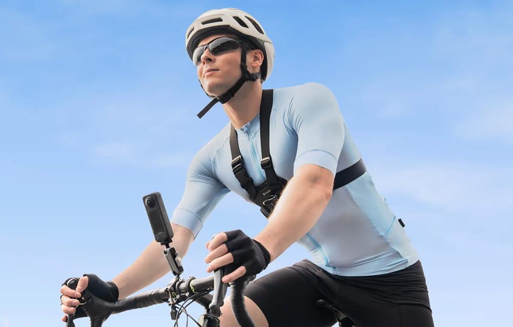 zestaw mocowań rowerowych do kamer sportowych