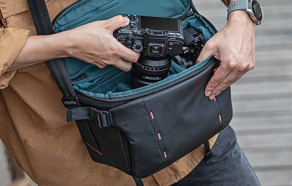 torba fotograficzna pgytech onemo sling 7l (czarna)