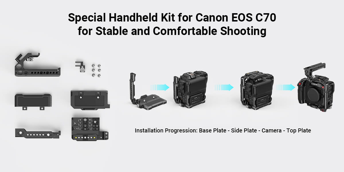klatka operatorska smallrig 3899 handheld kit canon eos c70
