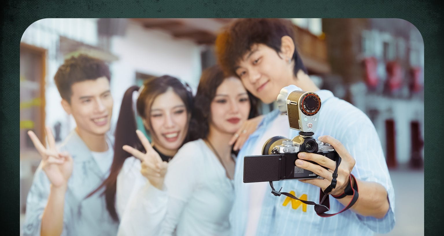retro camera flash godox lux cadet