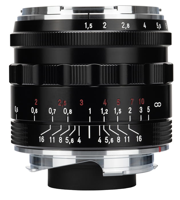 Obiektyw Voigtlander Nokton II Vintage Line 28 mm f/1,5 do Leica M - czarny