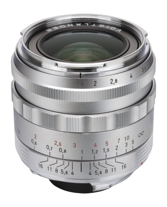 Obiektyw Voigtlander Nokton II Vintage Line 28 mm f/1,5 do Leica M - srebrny