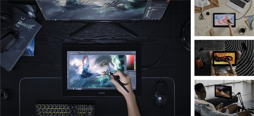 tablet graficzny kamvas pro 16 4k