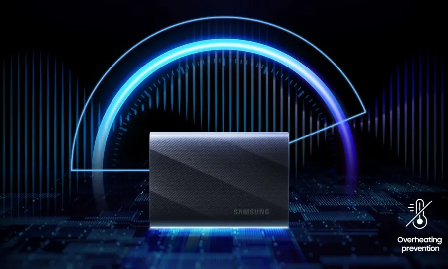 dysk samsung portable ssd t9 usb 3.2 gen 2x2 2 tb czarny