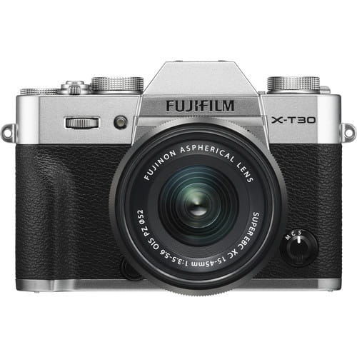 Aparat Fujifilm X-T30 srebrny + obiektyw 15-45 F/3.5-5.6