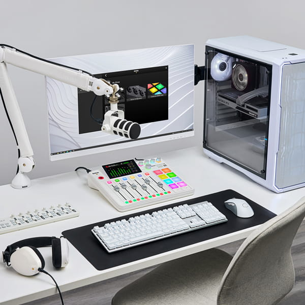 rode rodecaster pro ii white