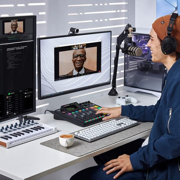 studio produkcji podcastów