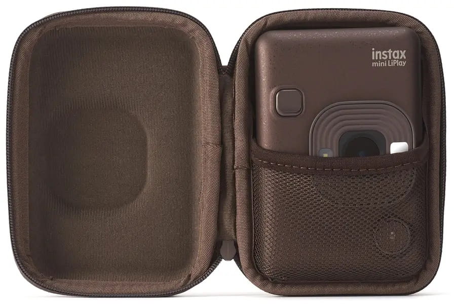 futerał fujifilm instax mini liplay camera case deep bronze