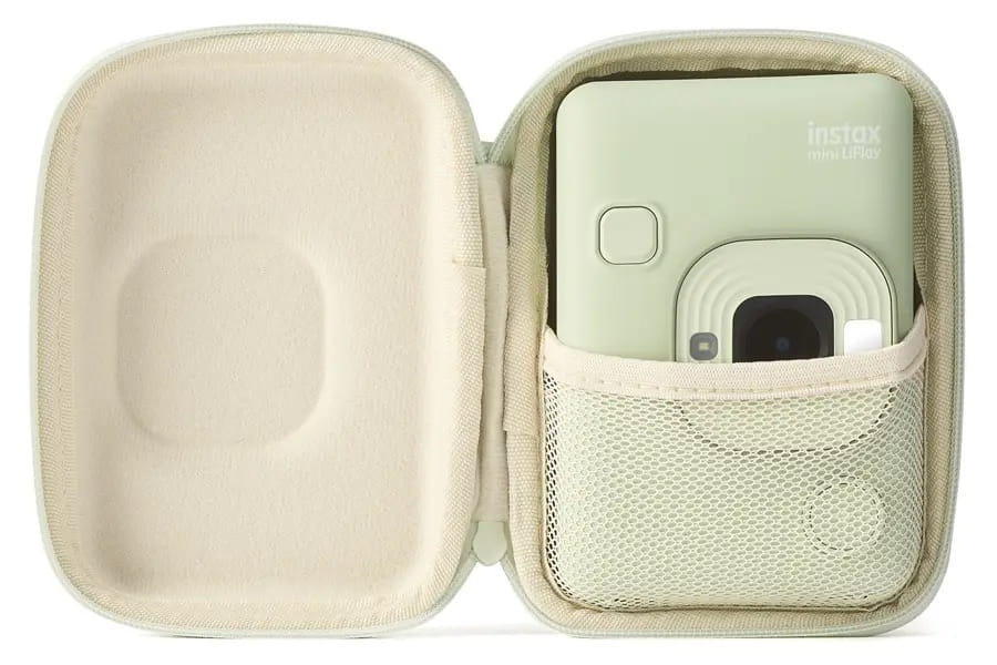 futerał fujifilm instax mini liplay camera case matcha green