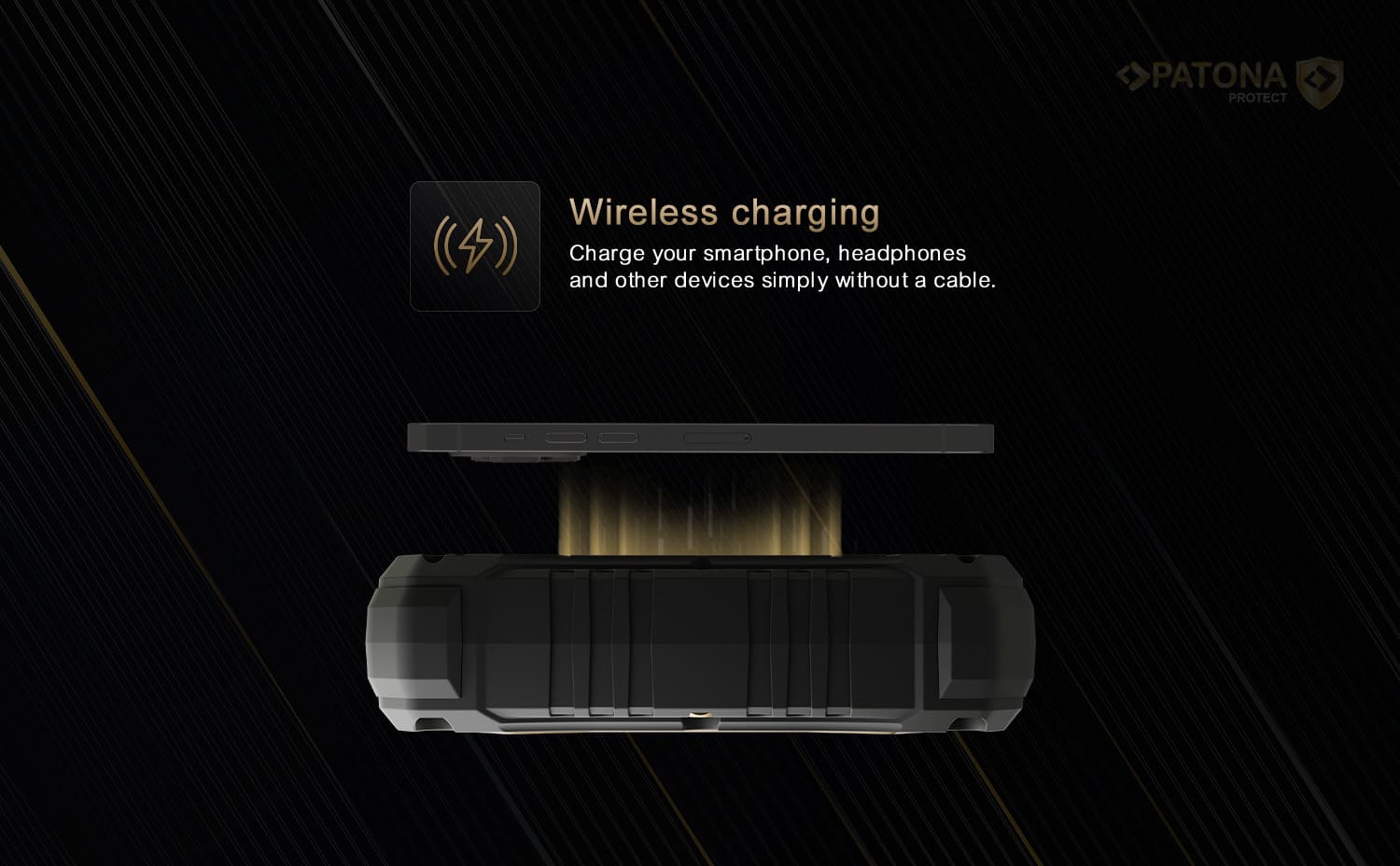 powerbank z ładowaniem bezprzewodowym