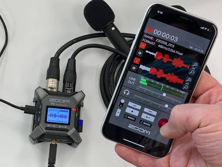 rejestrator dźwięku zoom f3