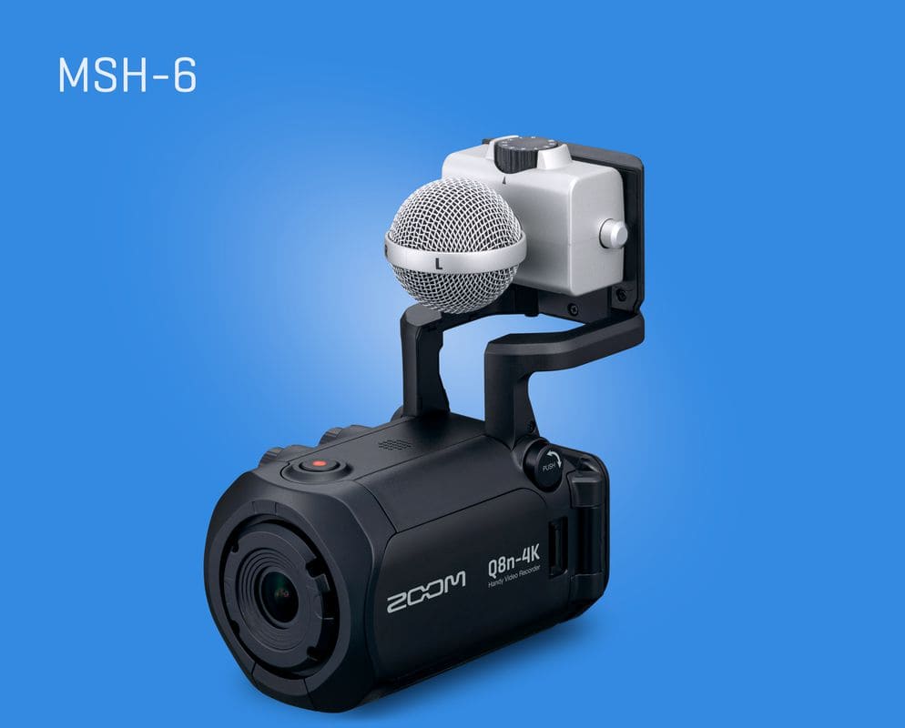 wideorejestrator zoom q8n-4k handy video recorder (live streaming)