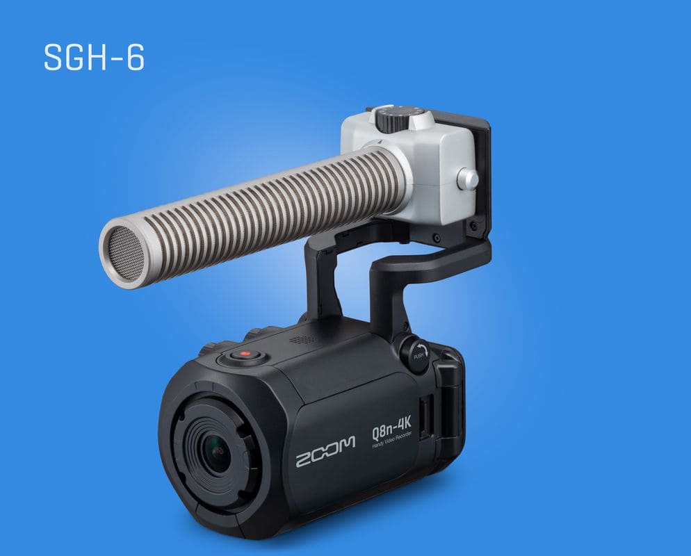 wideorejestrator zoom q8n-4k handy video recorder (live streaming)