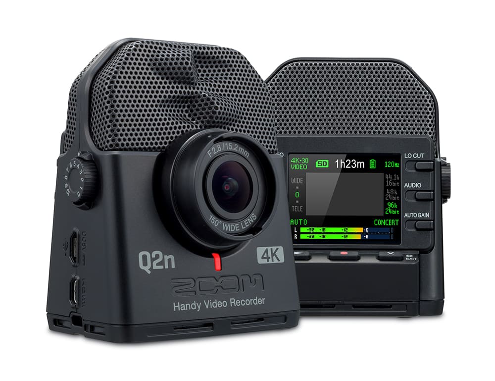 wideorejestrator zoom q2n-4k handy video recorder (live streaming)