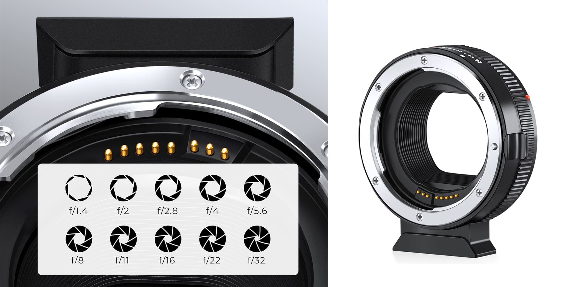 adapter bagnetowy k&f concept