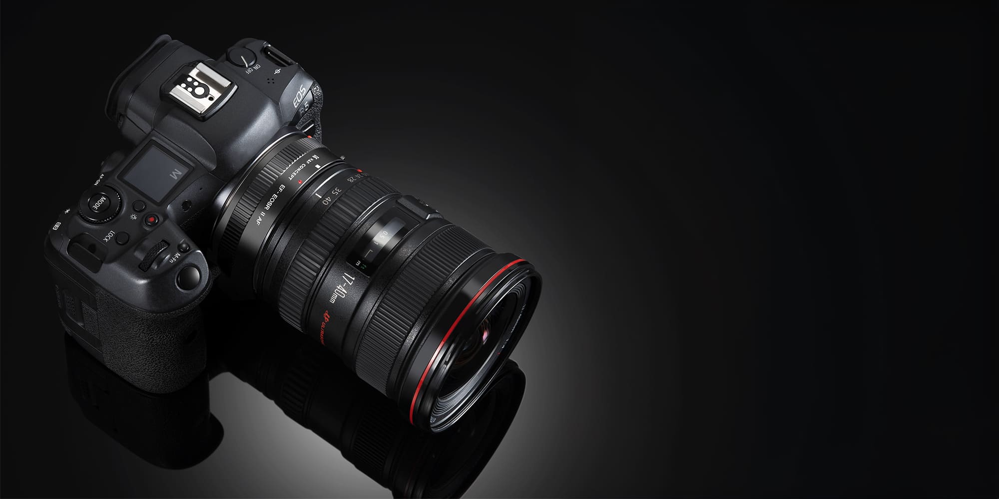 adapter bagnetowy k&f concept - canon ef / canon rf