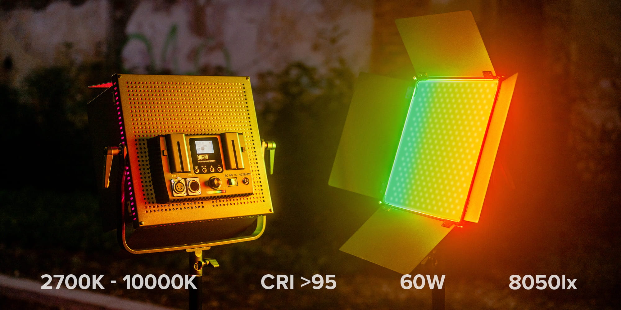 lampa newell rgb vividha effect