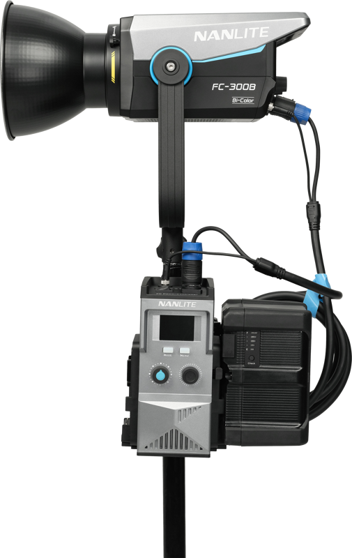 podwójna ładowarka akumulatorów v-mount fc powercontroller