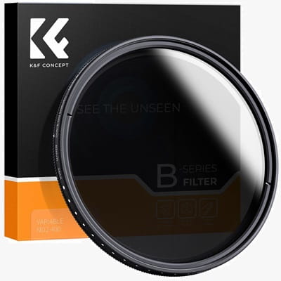 filtr szary regulowany k&f concept b-series fader nd2-400 - 52 mm