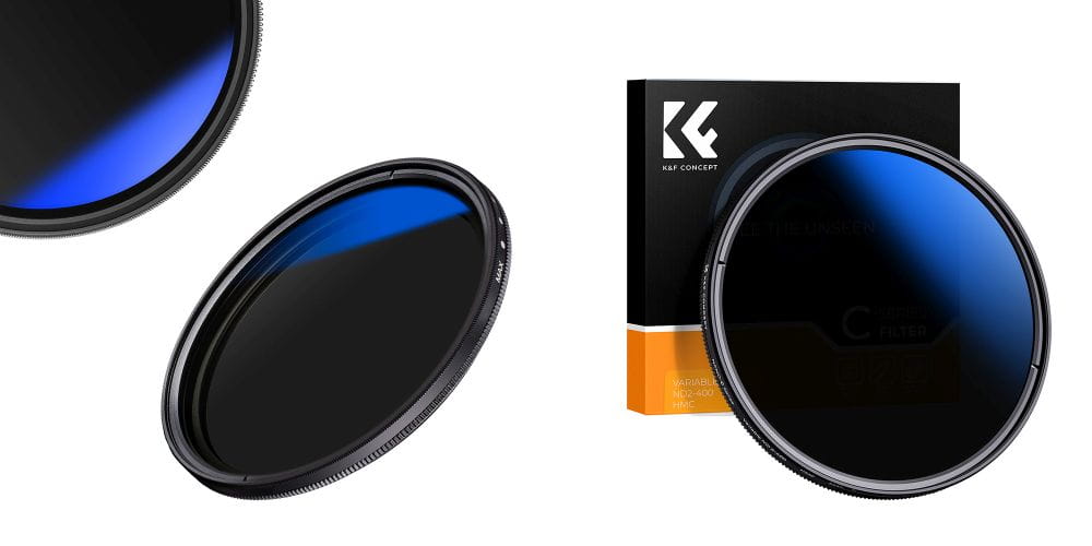 filtr szary regulowany k&f concept nano-c hmc fader nd2-400 - 72 mm