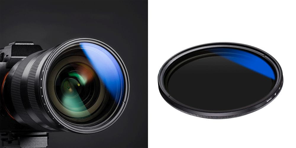 filtr szary regulowany k&f concept nano-c hmc fader nd2-400 - 62 mm