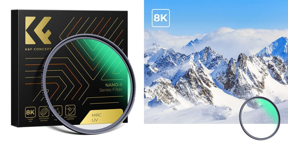 filtr uv k&f concept nano-x mrc uv - 62 mm