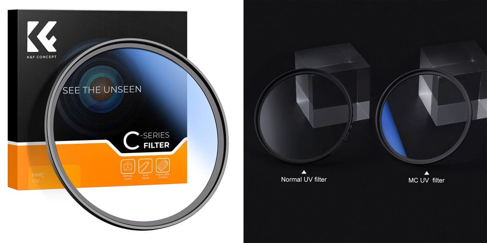 filtr uv k&f concept nano-c hmc uv - 72 mm