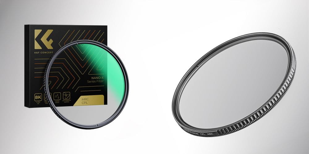 filtr polaryzacyjny kołowy k&f concept nano-x mrc cpl - 62 mm