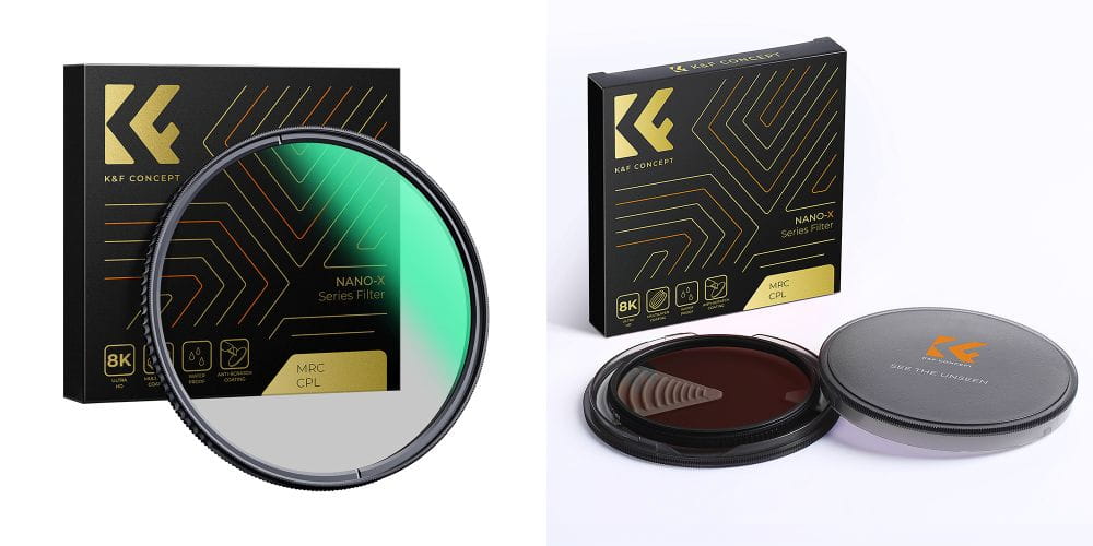 filtr polaryzacyjny kołowy k&f concept nano-x mrc cpl - 62 mm
