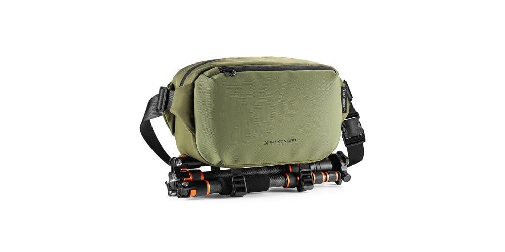 torba fotograficzna k&f concept alpha sling bag 10 l – zielona