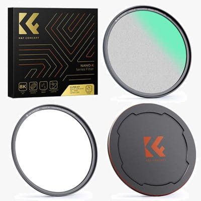 filtr dyfuzyjny magnetyczny k&f concept nano-x mrc black mist 1/4 - 82 mm