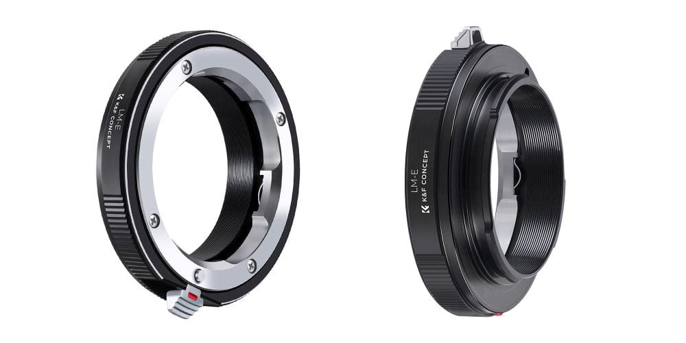 adapter bagnetowy k&f concept - leica m / sony e