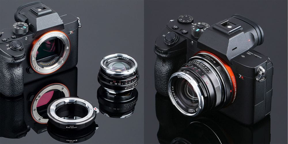 adapter bagnetowy k&f concept - leica m / sony e