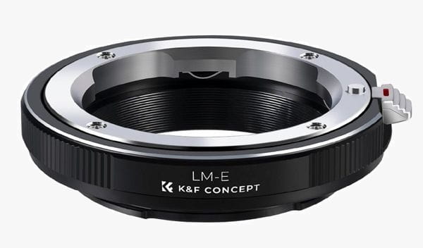 adapter bagnetowy k&f concept - leica m / sony e
