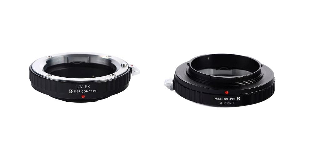 adapter bagnetowy k&f concept - leica m / fujifilm x