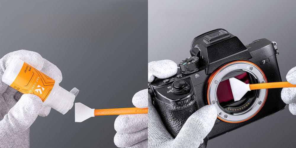 zestaw czyszczący k&f concept do matryc pełnoklatkowych