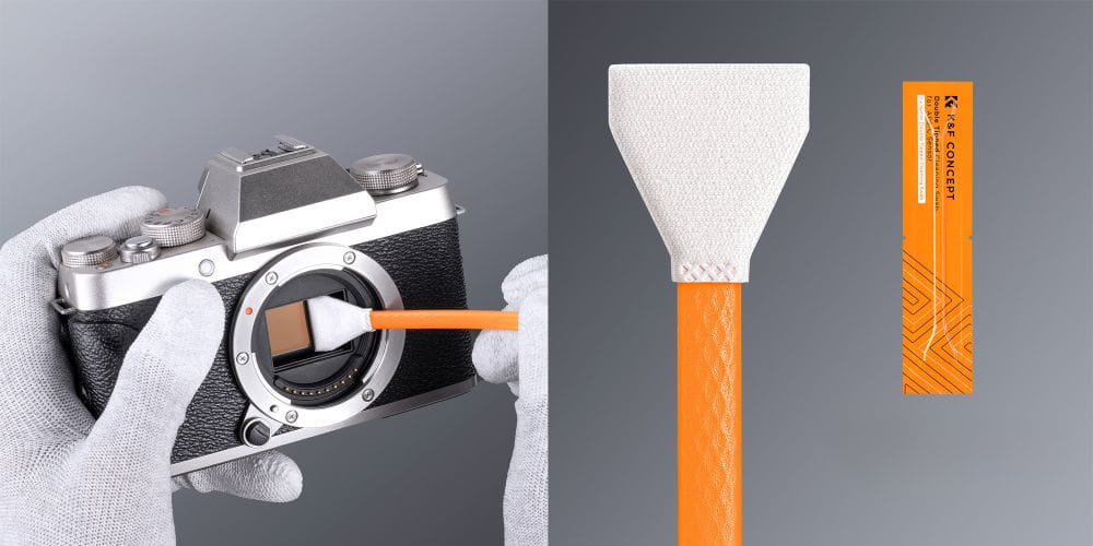 zestaw czyszczący k&f concept do matryc aps-c