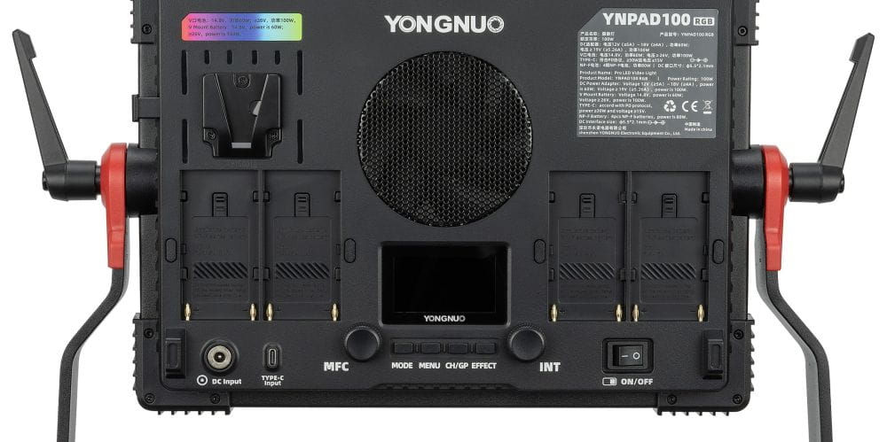 lampa led yongnuo ynpad100 kit - rgb wb (2000 k - 10000 k)