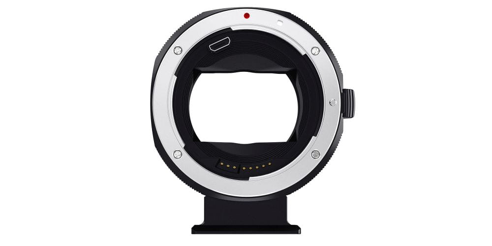 adapter bagnetowy k&f concept ef-e iv - canon ef / sony e