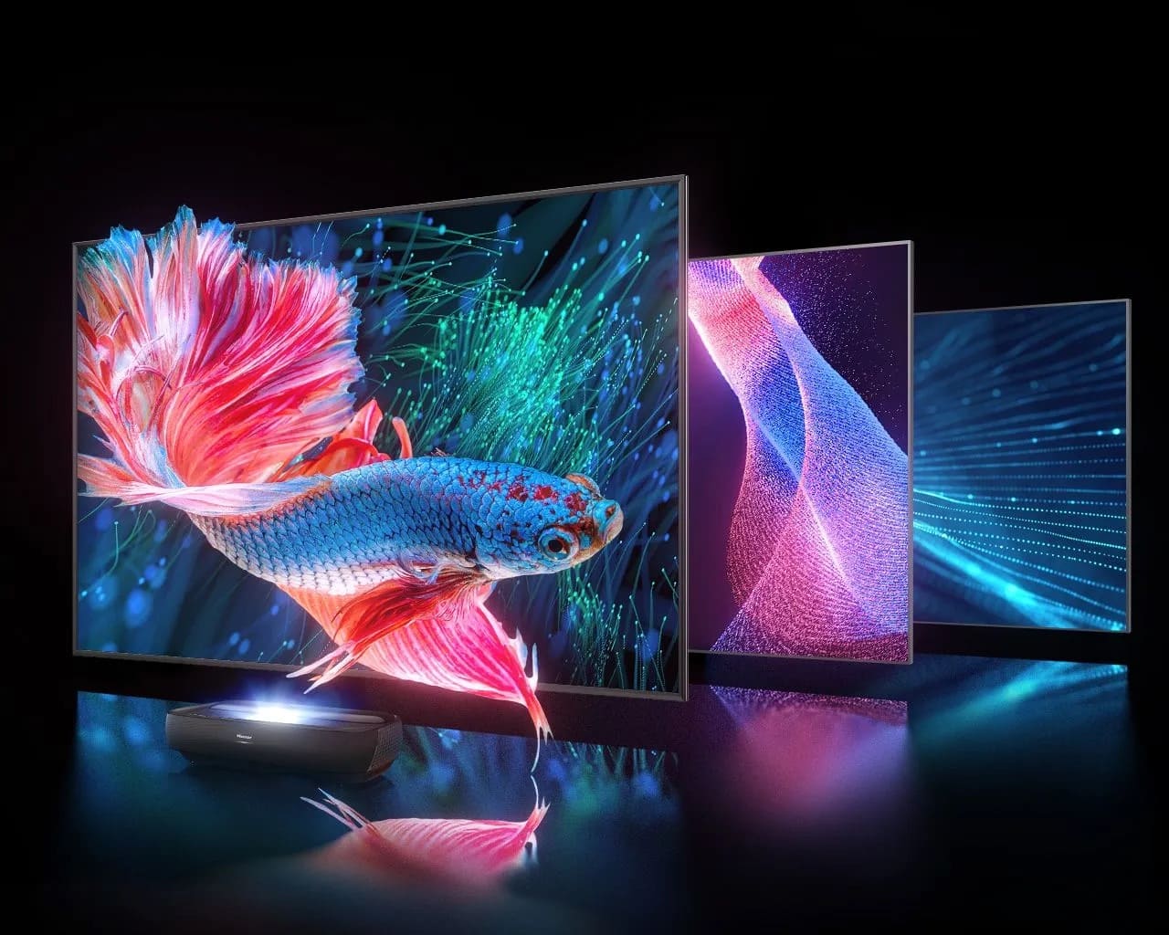 100l9hd 4k smart laser tv