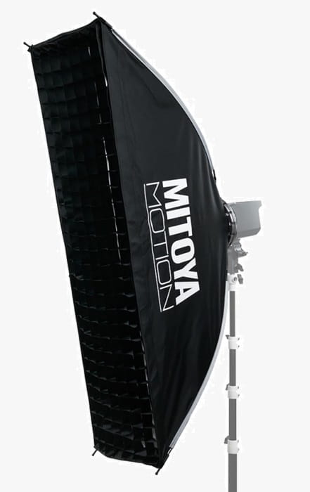 softbox mitoya motion strip 30x120cm + grid [bowens]