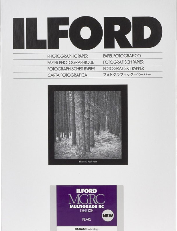 czarno-biały papier fotograficzny ilford photo multigrade rc deluxe pearl 10x15cm 100 arkuszy