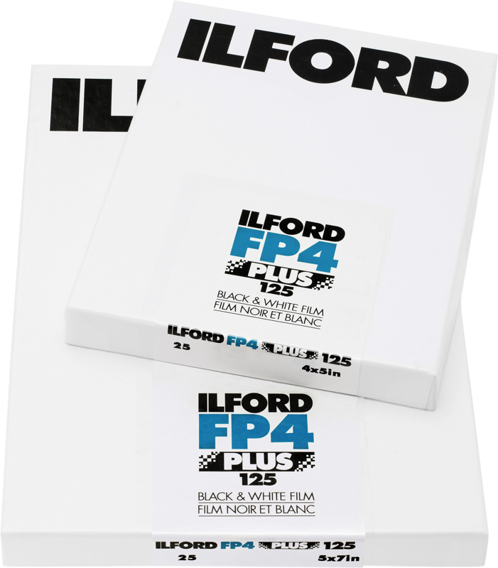 czarno-biały film ilford photo fp4 plus 9x12 cm 25 ekspozycji