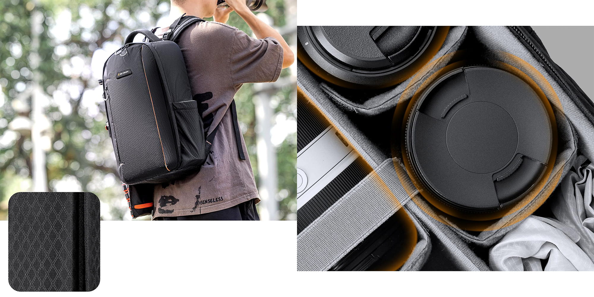 plecak fotograficzny k&f concept