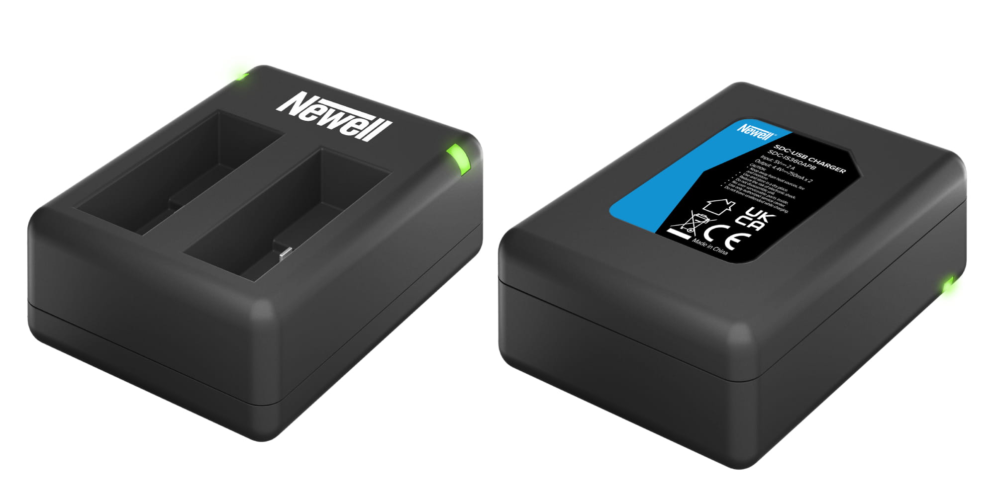 ładowarka dwukanałowa newell sdc-usb do akumulatorów cinsbaja