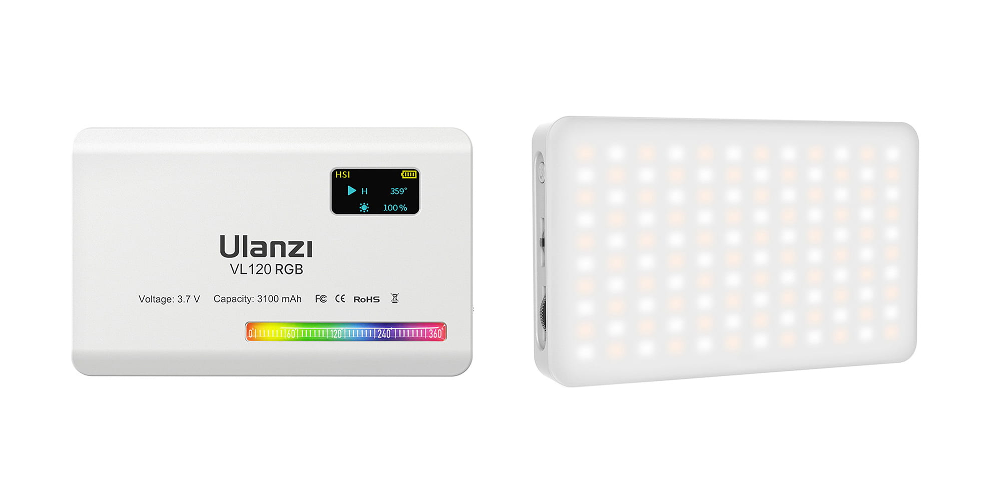 ulanzi vl120 - rgb