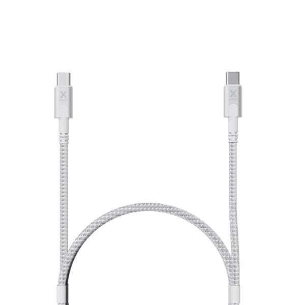 xtorm ładowarka turystyczna 67w gan + kabel usb-c pd biała