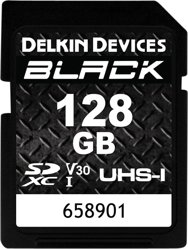 karta pamięci delkin sdxc black rugged uhs-i r90/w90 (v30) 128gb